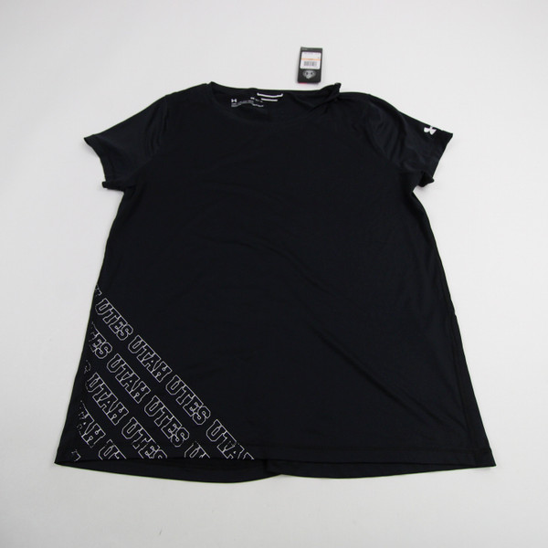 Utah Utes Under Armour HeatGear Short Sleeve Shirt Women's New with Tags S TOPS-149894