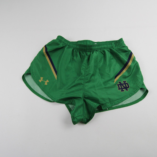 Notre Dame Fighting Irish Under Armour Running Short Men's Green New-SHOR-032339