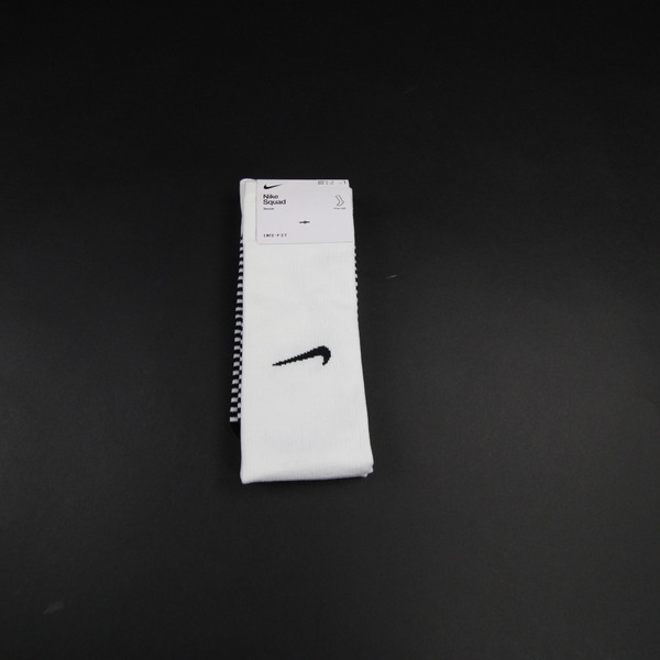 Nike Dri-Fit Socks Men's White New with Tags L ACCS-006861