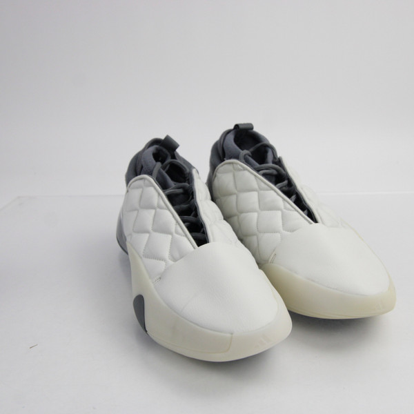 adidas Basketball Shoe Men's White Used 17 SHOE-018870