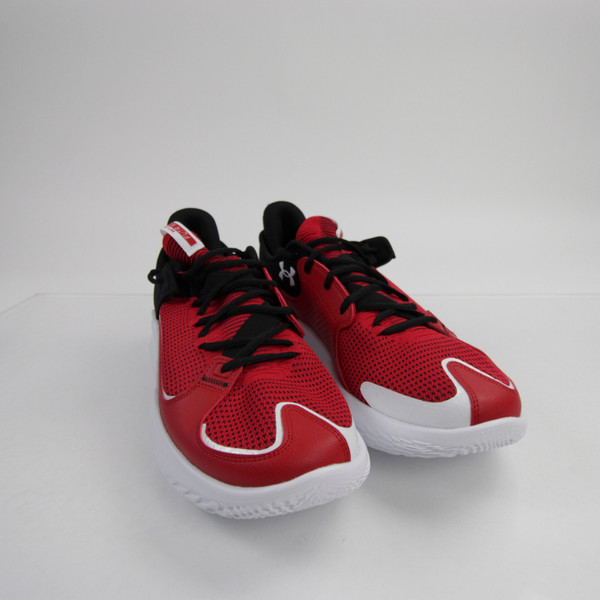 Texas Tech Red Raiders Under Armour Basketball Shoe Men's Red/Black New-SHOE-018901