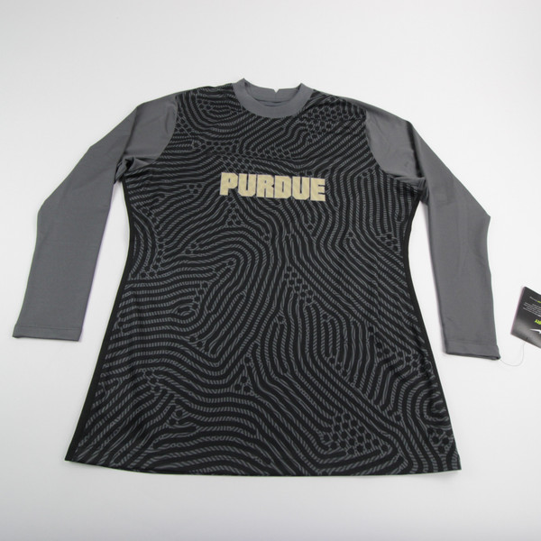 Purdue Boilermakers Nike Dri-Fit Game Jersey - Soccer Women's New Black/Animal Print-JRSY-008928
