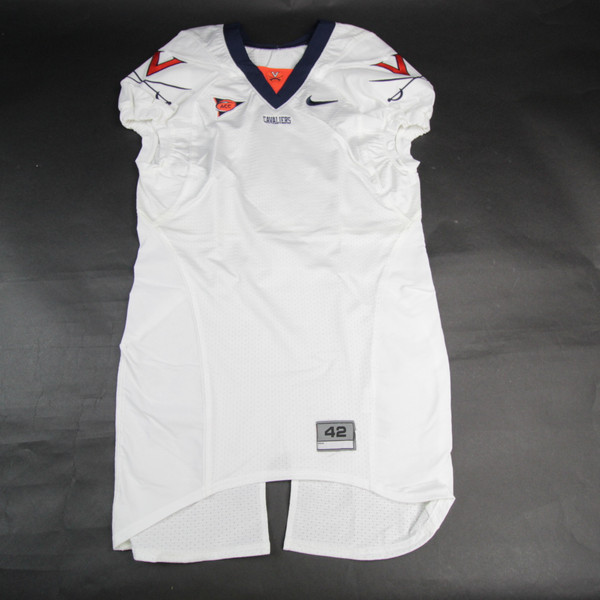 Virginia Cavaliers Nike Game Jersey - Football Men's White Used Multiple Sizes JRSY-008980