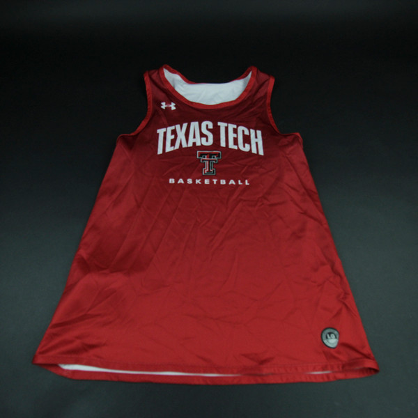Texas Tech Red Raiders Under Armour Practice Jersey - Basketball Women's Used Red/White L-JRSY-009018