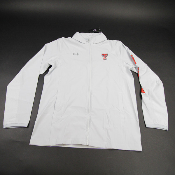 Texas Tech Red Raiders Under Armour Jacket Men's Light Gray New S-TOPS-150298