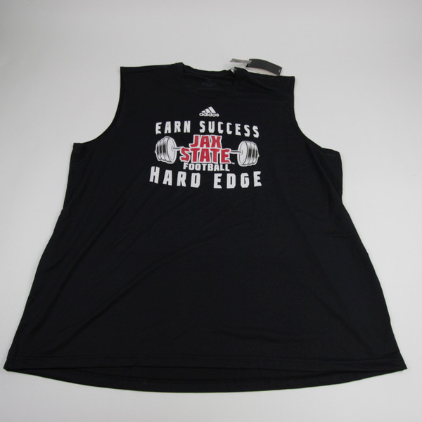 Jacksonville State Gamecocks adidas Aeroready Sleeveless Shirt Men's Black New M-TOPS-150304