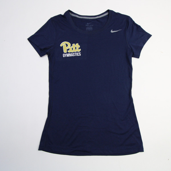 Pittsburgh Panthers Nike Dri-Fit Short Sleeve Shirt Women's Navy Used XS-TOPS-150664
