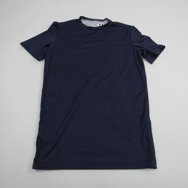 Under Armour Short Sleeve Shirt Men's Navy Used Multiple Sizes TOPS-150714