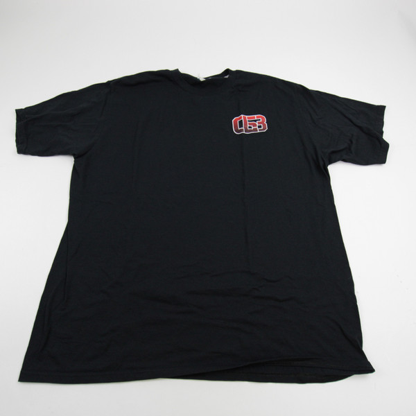Port & Company Short Sleeve Shirt Men's Black Used XL TOPS-150842