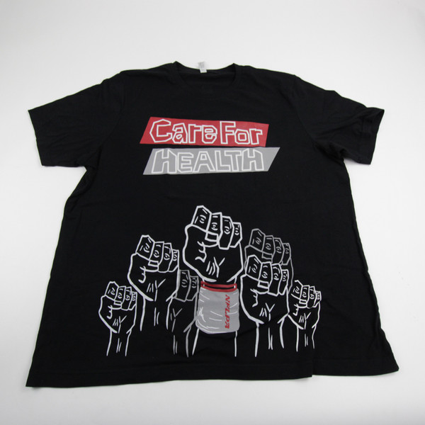 Canvas Short Sleeve Shirt Men's Black Used 3XL TOPS-150845