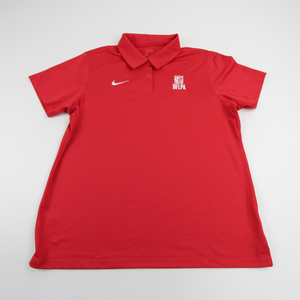 Nike Dri-Fit Polo Women's Red New without Tags L TOPS-150856