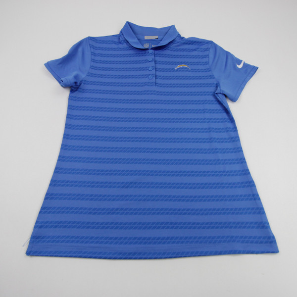 Los Angeles Chargers Nike NFL On Field Dri-Fit Polo Women's Blue Used S TOPS-150945