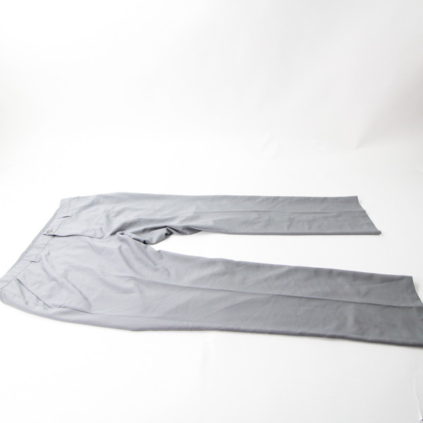 adidas Dress Pants Men's Gray Used 35X34 PNTS-031259