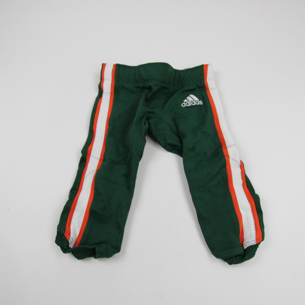 Miami Hurricanes adidas Football Pants Men's Dark Green New-PNTS-031261
