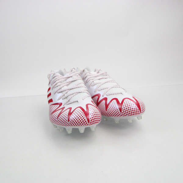 adidas Freak Football Cleat Men's White/Red Used-CLEA-013984