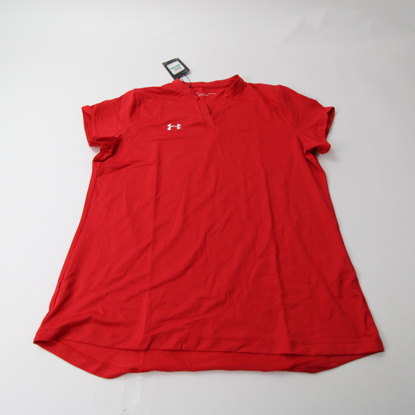 Under Armour Polo Women's Red New with Tags L TOPS-151046