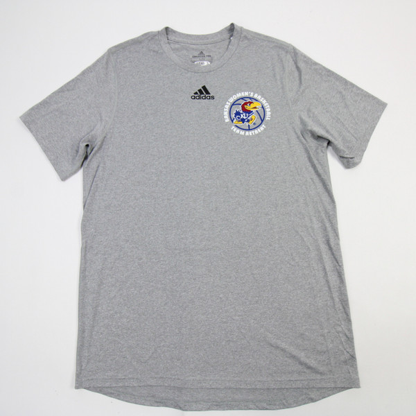 Kansas Jayhawks adidas Creator Short Sleeve Shirt Men's Used Multiple Sizes TOPS-151052