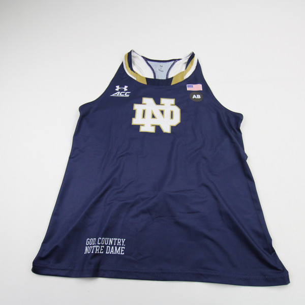 Notre Dame Fighting Irish Under Armour Game Jersey - Other Women's Navy New-JRSY-008812