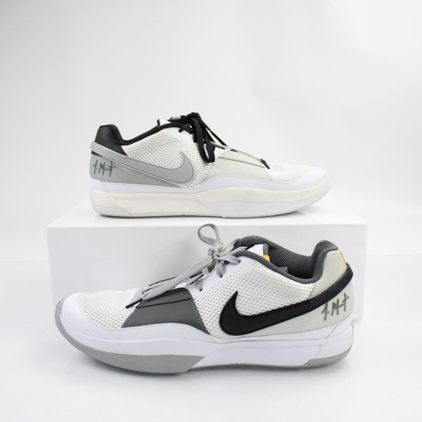 Nike Ja Basketball Shoe Men's White Used 14 SHOE-019040