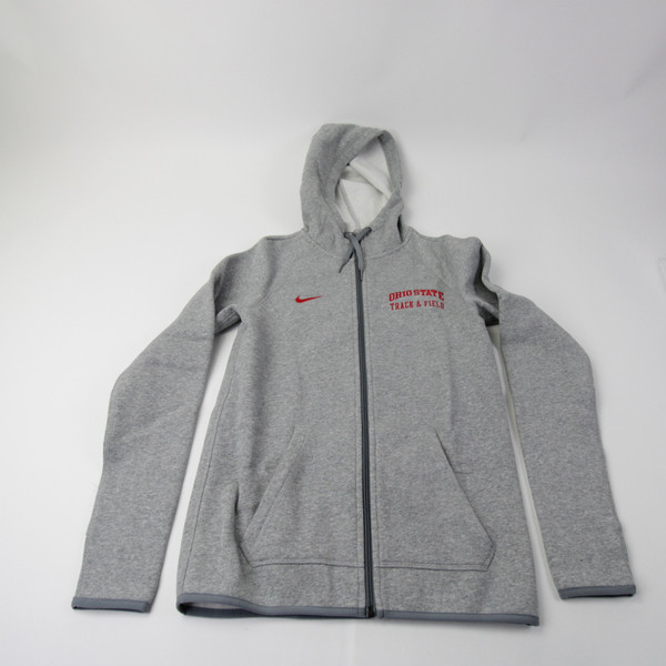 Ohio State Buckeyes Nike Jacket Women's Gray New-TOPS-151083