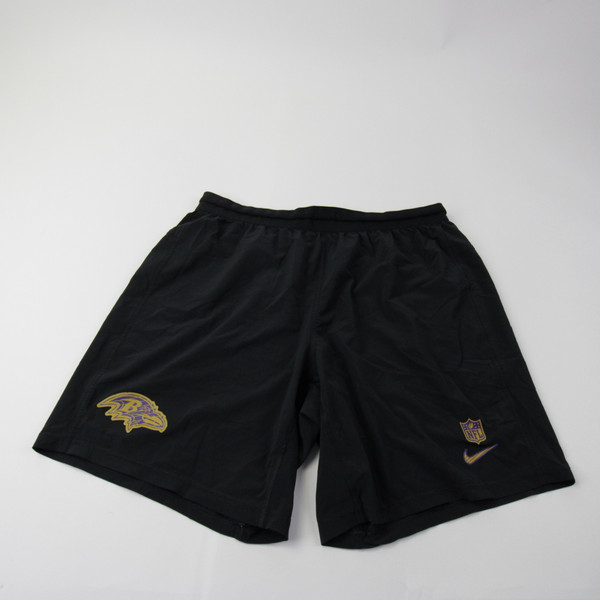 Baltimore Ravens Nike NFL On Field Athletic Shorts Men's Black Used-SHOR-032819