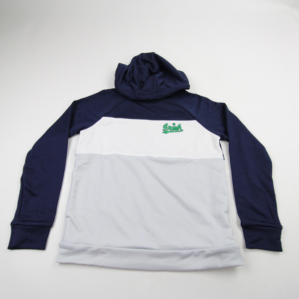 Notre Dame Fighting Irish Under Armour Sweatshirt Women's Navy/White New XS-TOPS-151277