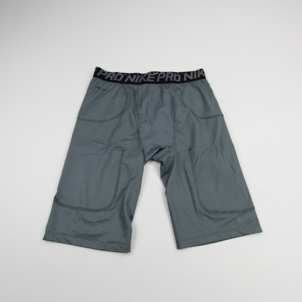 Nike Pro Dri-Fit Compression Shorts Men's Gray Used 2XLT SHOR-032867