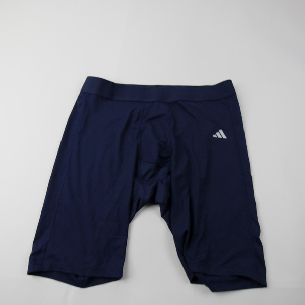 adidas Techfit Compression Shorts Men's Navy Used-SHOR-032901
