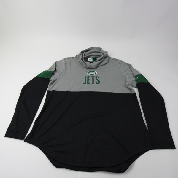 New York Jets Nike Long Sleeve Shirt Women's Gray New with Tags XL TOPS-151730