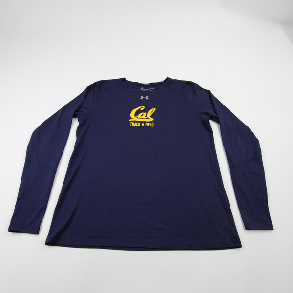 California Golden Bears Under Armour Long Sleeve Shirt Women's Navy Used L-TOPS-152243