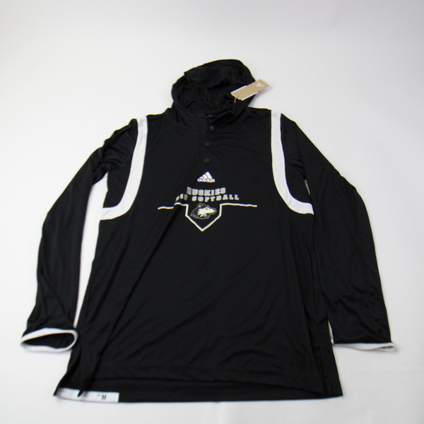 NIU Huskies adidas Pullover Men's Black New with Tags M TOPS-152527