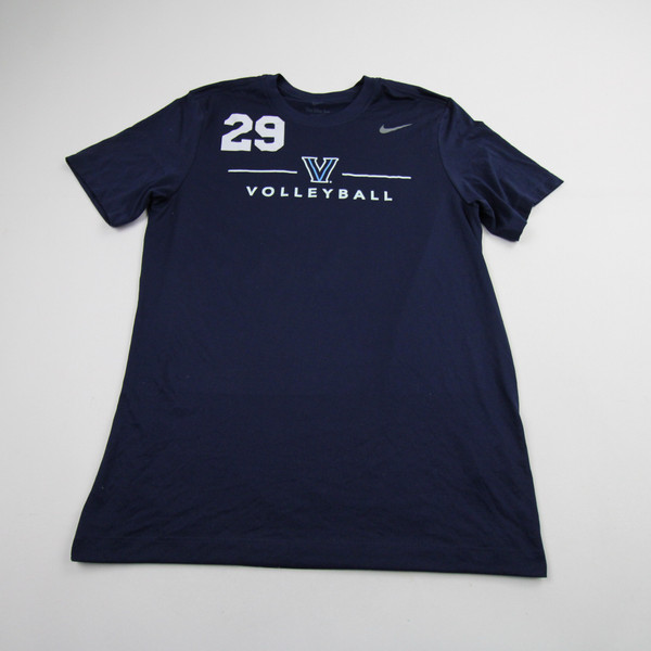 Villanova Wildcats Nike Short Sleeve Shirt Men's Navy Used M-TOPS-152895