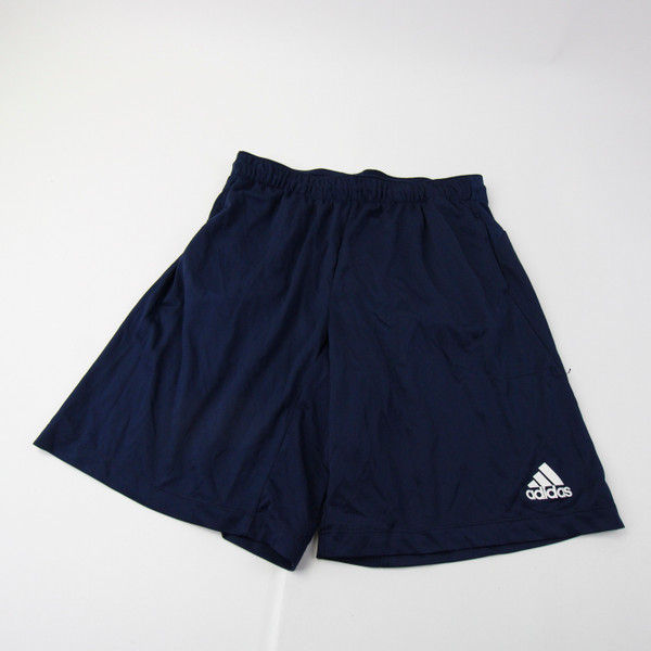 adidas Athletic Shorts Men's Navy Used L-SHOR-033463