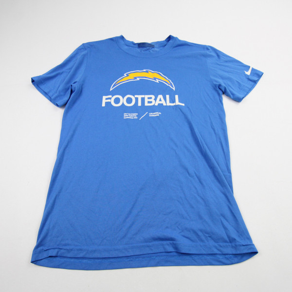 Los Angeles Chargers Nike NFL On Field Dri-Fit Short Sleeve Shirt Men's Used Blue S-TOPS-153889