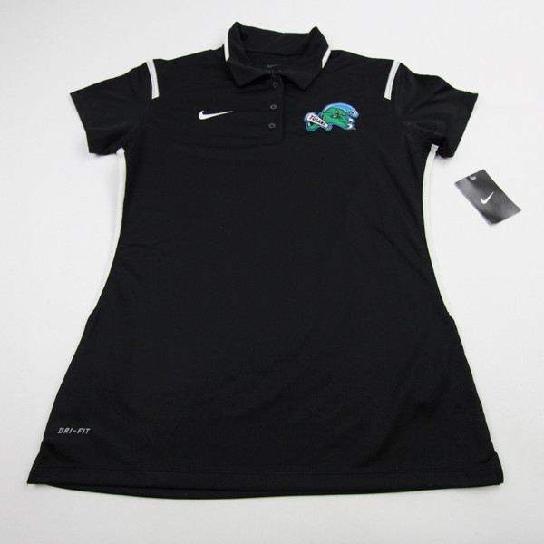Tulane Green Wave Nike Polo Women's Black New with Tags M TOPS-154095