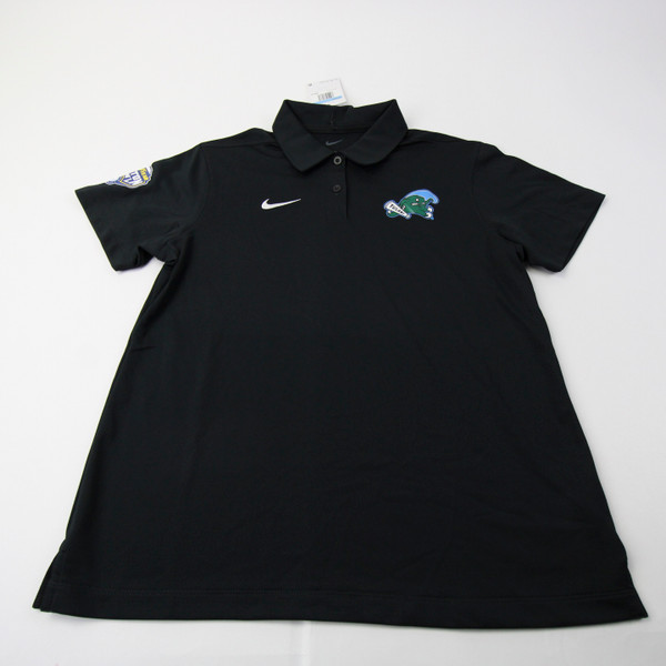 Tulane Green Wave Nike Polo Women's Black New M-TOPS-154121