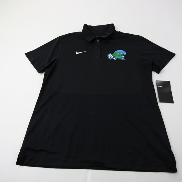 Tulane Green Wave Nike Polo Women's Black New with Tags S TOPS-154169