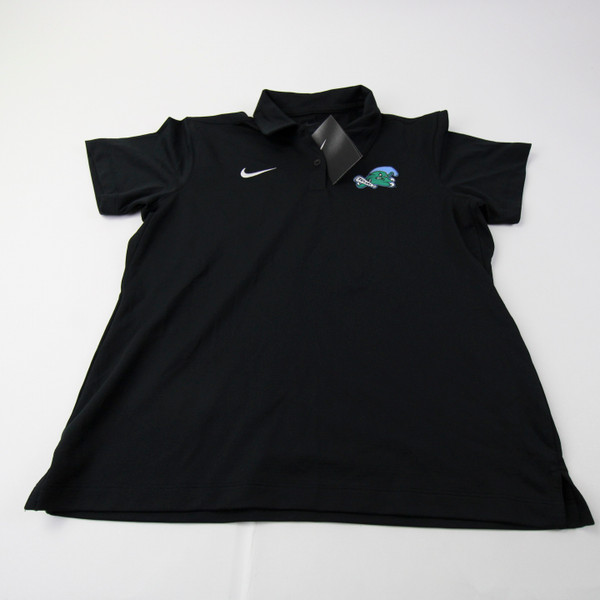 Tulane Green Wave Nike Polo Women's Black New M-TOPS-154277