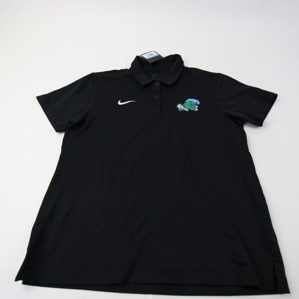 Tulane Green Wave Nike Polo Women's Black New with Tags Multiple Sizes TOPS-154241