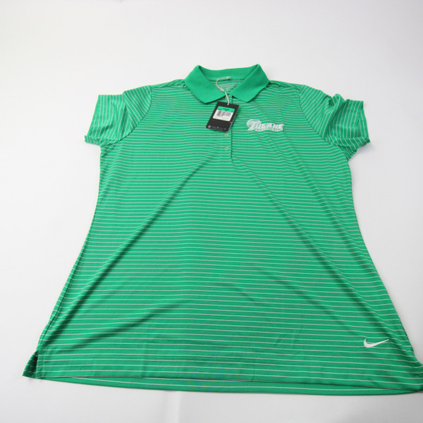 Tulane Green Wave Nike Polo Women's Green New with Tags XL TOPS-154401