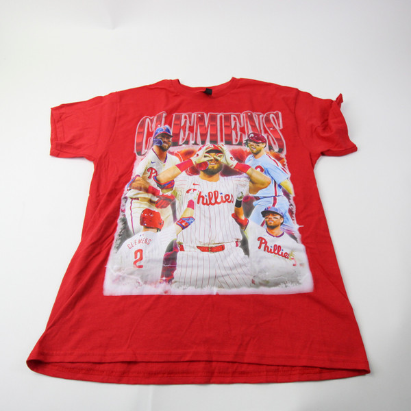 Philadelphia Phillies Gildan Heavy Cotton Short Sleeve Shirt Men's L TOPS-154606