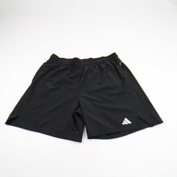 adidas Athletic Shorts Men's Black Used XL-SHOR-033580