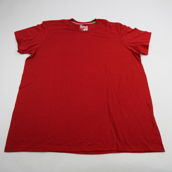 adidas Go-To tee Short Sleeve Shirt Men's Red New without Tags XXL TOPS-154998