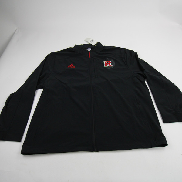 Rutgers Scarlet Knights adidas Jacket Men's Black New-TOPS-155046