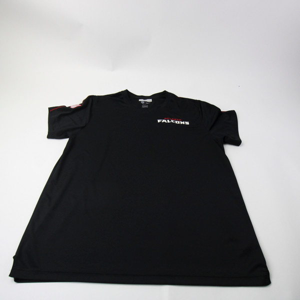 Atlanta Falcons Nike NFL On Field Short Sleeve Shirt Men's Black Used 2XL-TOPS-155130