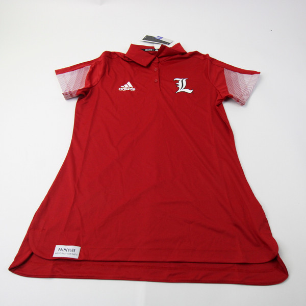 Louisville Cardinals adidas Polo Women's Red New with Tags M TOPS-155123
