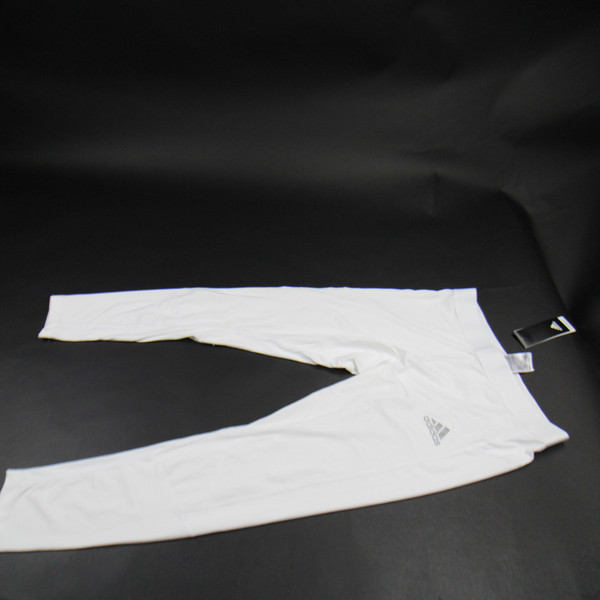 adidas Techfit Compression Pants Men's White New with Tags XL PNTS-032001