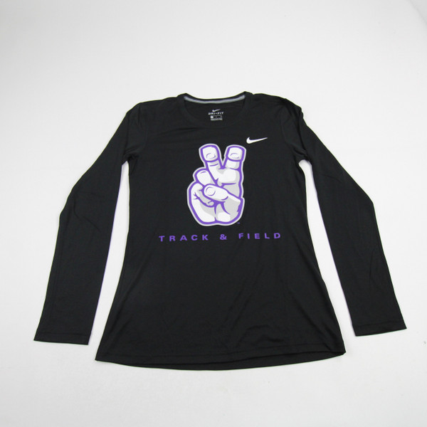 TCU Horned Frogs Nike Nike Tee Long Sleeve Shirt Women's New without Tags S TOPS-155333