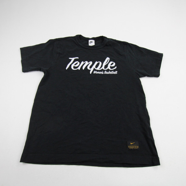 Temple Owls Nike Short Sleeve Shirt Women's Black Used M-TOPS-155364