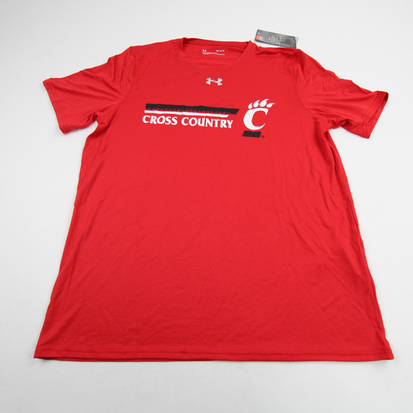 Cincinnati Bearcats Under Armour HeatGear Short Sleeve Shirt Multiple Sizes TOPS-155578
